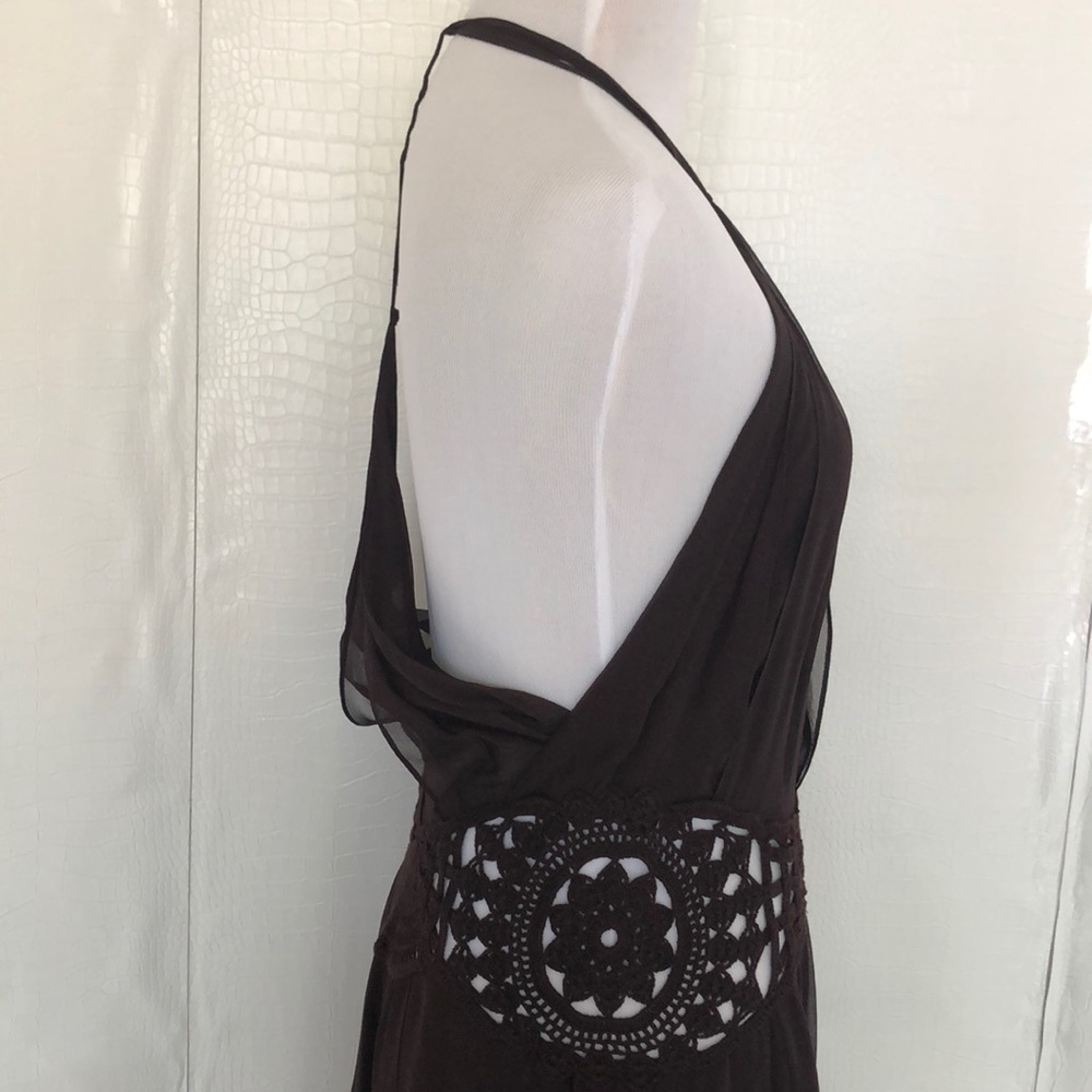 BCBG MAXAZRIA SILK DRESS. - Picture 4 of 8